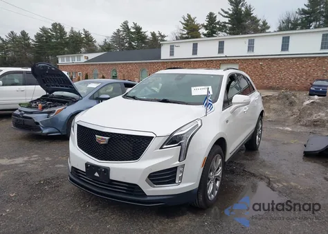 2020 Cadillac Xt5 Sport z USA, uszkodzony, nr VIN 1GYKNGRS8LZ110182